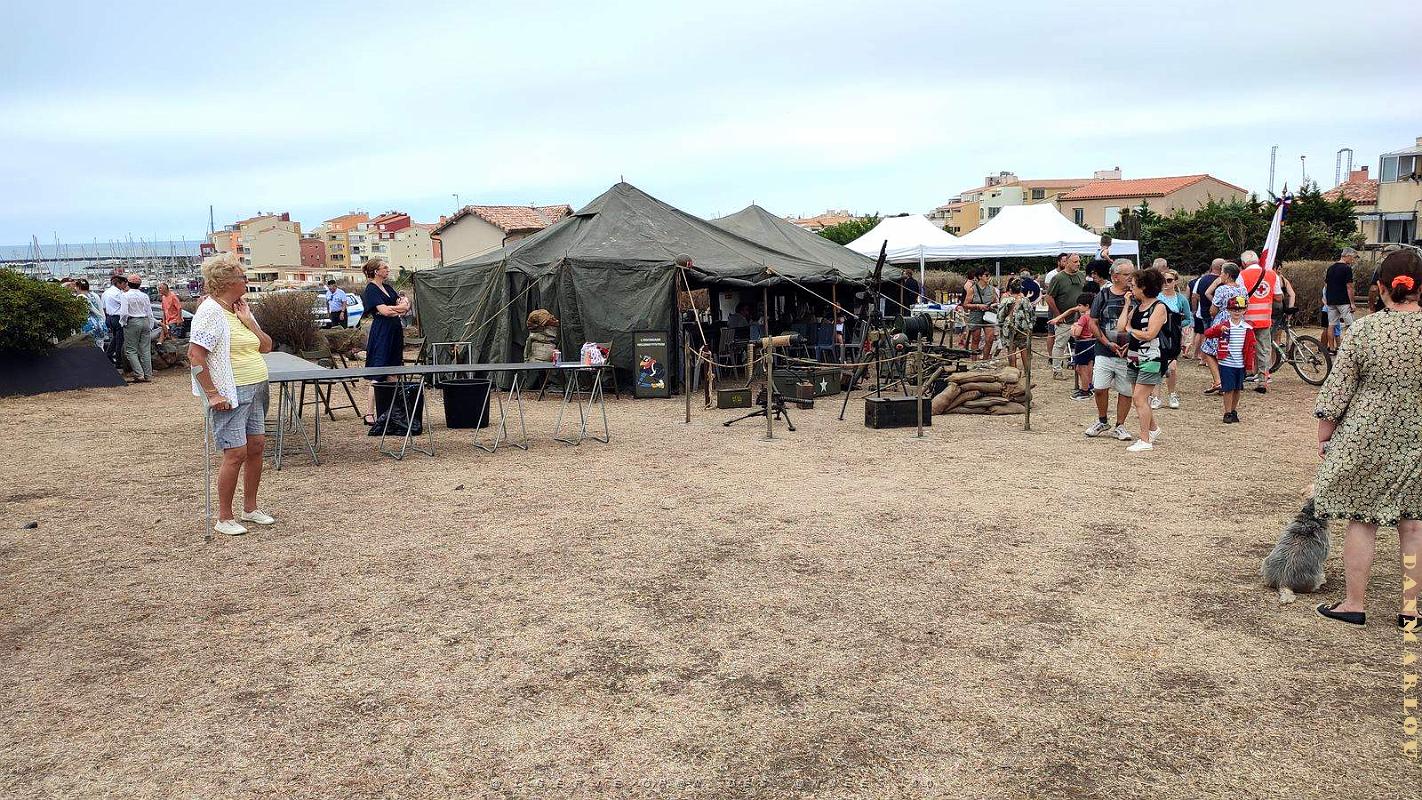 2 Cap Agde - 15 Aout 2023 -  Commemoration Debarquement de Provence  (2).jpg